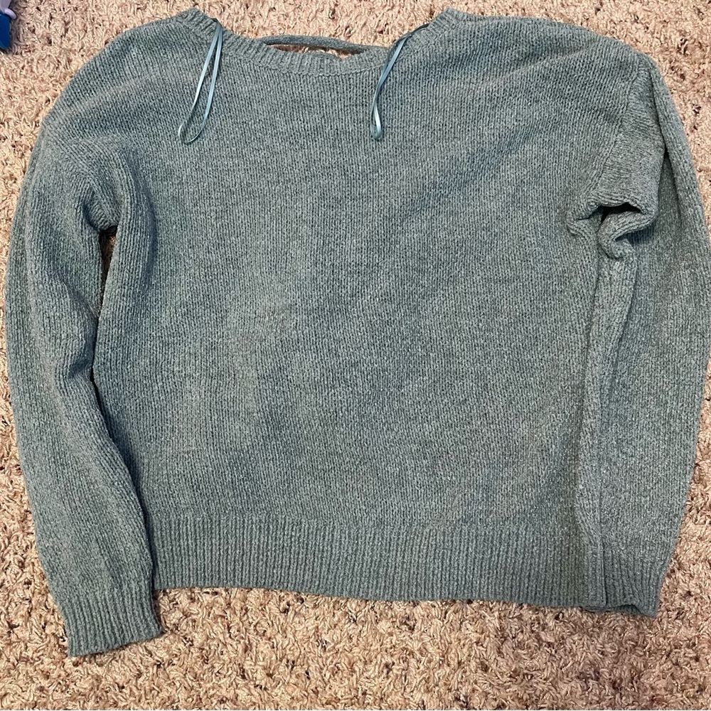Women's Green Sweater